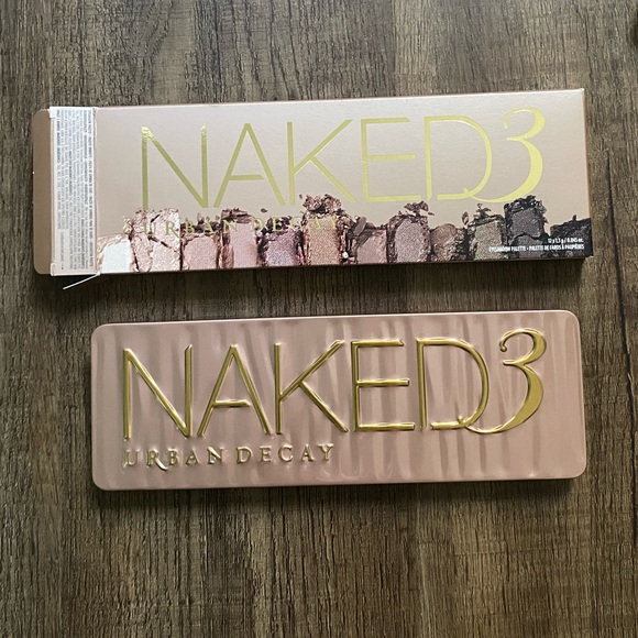 BNIB Urban Decay Naked3 Soft Pink Eyeshadow Palette - Picture 3 of 5